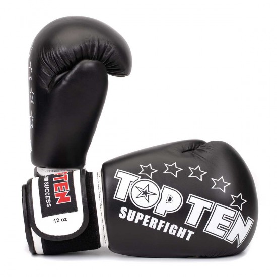 Перчатки Бокс TOP TEN Superfight 3000 "Stars"