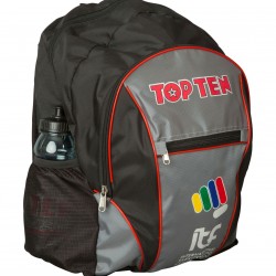 Рюкзак TOP TEN"ITF" 42x30x15cm, черный-серый
