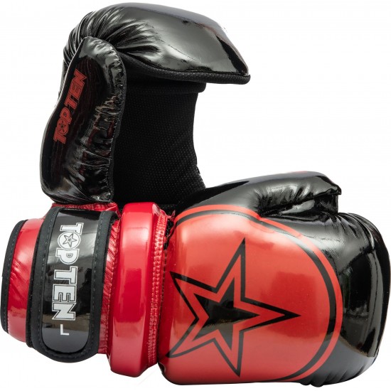 Перчатки TOP TEN "Glossy Block Star"